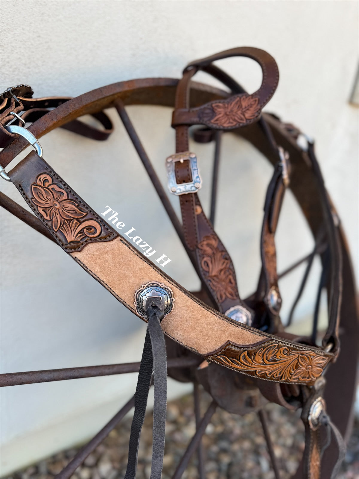 Western Floral Tack Set