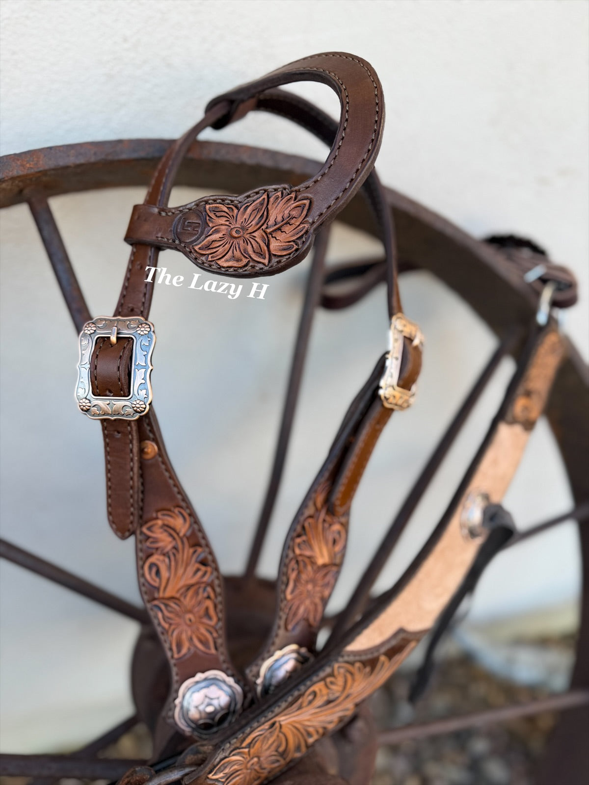 Western Floral Tack Set
