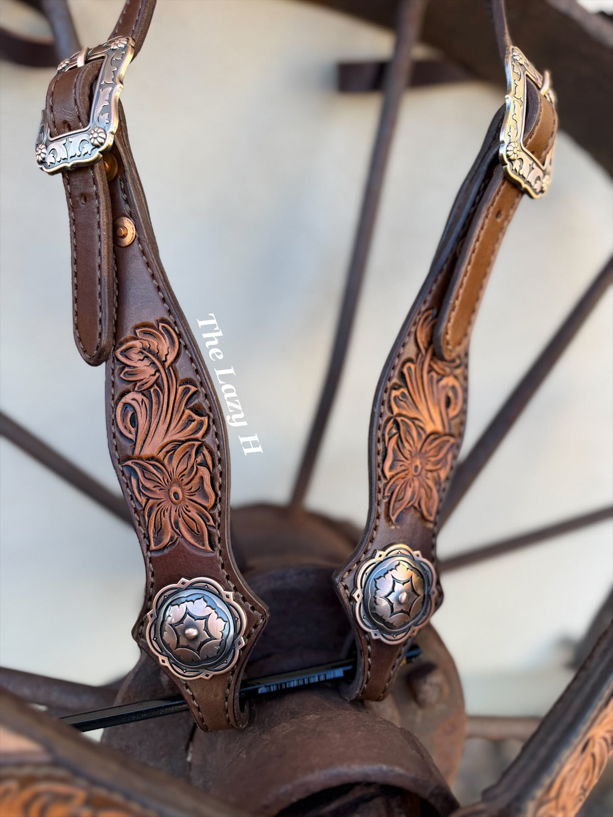 Western Floral Tack Set