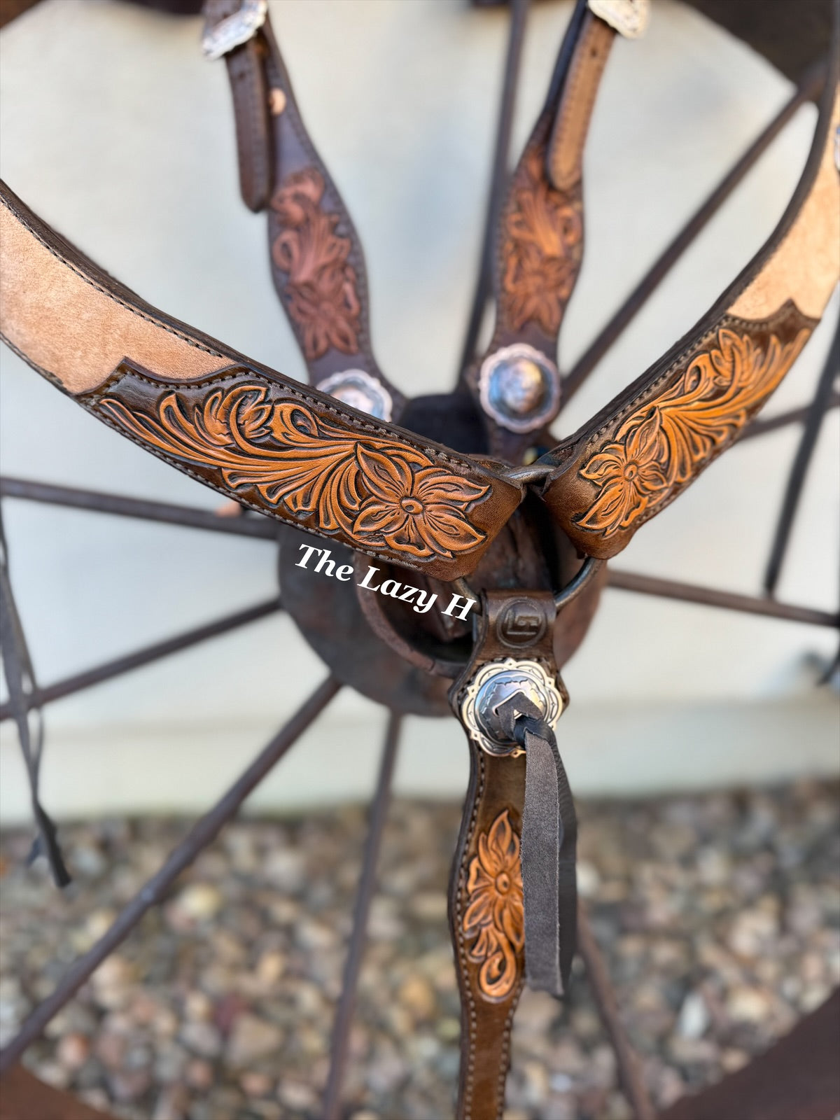 Western Floral Tack Set